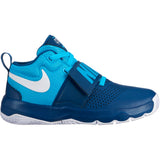 Nike Kids Team Hustle D 8  Basketball Boot/Shoe - Blue Force/White/Blue Fury