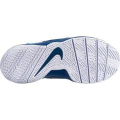 Nike Kids Team Hustle D 8 Basketball Boot/Shoe - Blue Force/White/Blue Fury