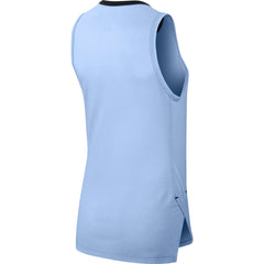 Nike Womens Basketball Breathe Elite Top - Royal Tint/Black