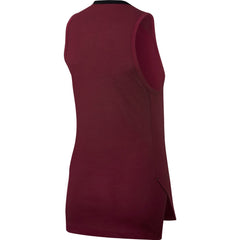 Nike Womens Basketball Breathe Elite Top - Rush Maroon/Black