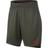 Nike Womens Basketball Elite Shorts - Cargo Khaki/University Red