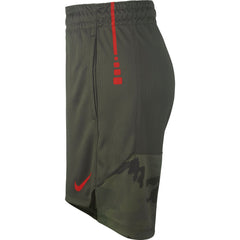 Nike Womens Basketball Elite Shorts - Cargo Khaki/University Red