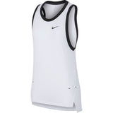 Nike Womens Basketball Elite Printed Tank - White/Black