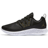 Nike Kids Jordan Grind Running Shoe - Black/Metallic Gold/White