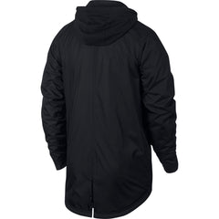 Nike Kyrie Fleece and Water-Repellent Hooded Jacket - Black