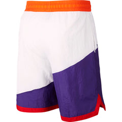 Nike Basketball Dri-fit Throwback Shorts - White/Court Purple
