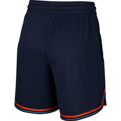 Nike Womens Basketball Authentic Trim Shorts - Obsidian/Team Orange