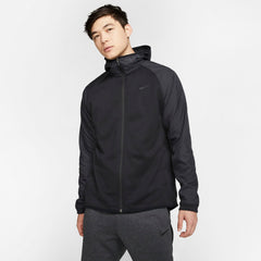 Nike Basketball Therma Full-Zip Basketball Hoodie - Black
