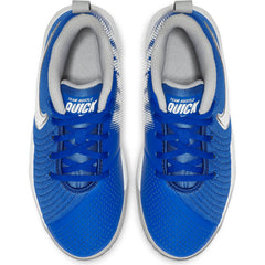 Nike Kids Team Hustle Quick 2 Basketball Shoe - Game Royal/White/Wolf Grey