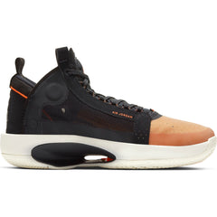 Nike Kids Jordan Air XXXIV Basketball Boot/shoe - Amber Rise/Metallic Silver/Black/Sail