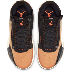 Nike Kids Jordan Air XXXIV Basketball Boot/shoe - Amber Rise/Metallic Silver/Black/Sail