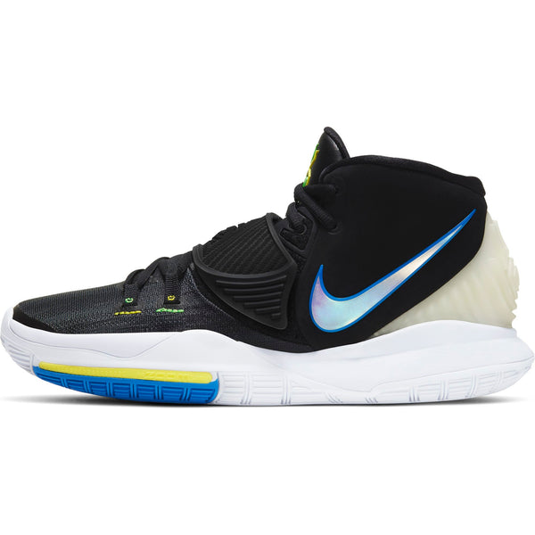 Black and yellow kyrie shoes best sale