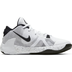 Nike Kids Giannis Freak 1 Basketball Shoe - White/Black