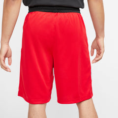 Nike Basketball Dri-Fit HBR Marble Shorts - University Red/White