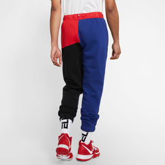Nike Kyrie Fleece Basketball Pants - Black/Deep Royal Blue