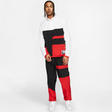 Nike Basketball Flight Warm-Up Suit - Black/White/University Red