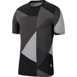Nike Kyrie Basketball Edgy Dri-fit Tee - Light Smoke Grey/Black/Smoke Grey