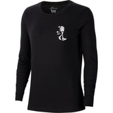 Nike Womens Basketball Dri-fit Long-Sleeved Tee - NK-CD0979-010