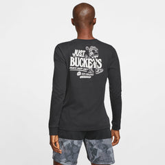 Nike Womens Basketball Dri-fit Long-Sleeved Tee - Black