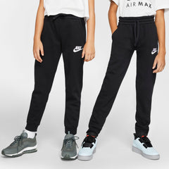 Nike Kids Sportswear Fleece Pants - Black/White
