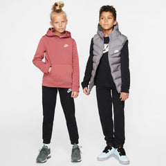 Nike Kids Sportswear Fleece Pants - Black/White