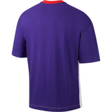 Nike Basketball Throwback 2.1 Tee - White/Court Purple/University Red
