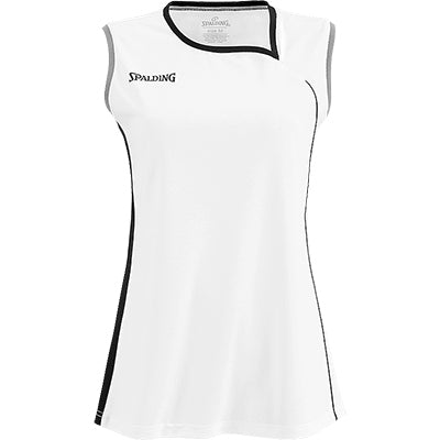 Spalding 4Her II Basketball Top - White/Black/Silver Grey SP-3002411-05
