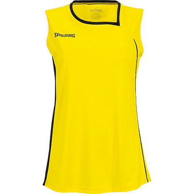 Spalding 4Her II Basketball Top - Yellow/Black/White SP-3002411-06