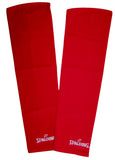 Spalding Shooting Compression Sleeves (Pack of two) - Red - Red/White