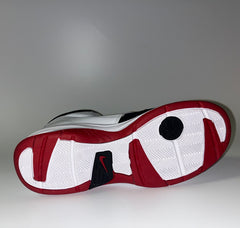 Nike Kids Basketball Boot / Shoe Team Hustle D 4 - White/Varsity Red/Black