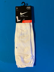Nike Anti Blister Support Knee-High Running Socks (1 Pair) - White/Grey