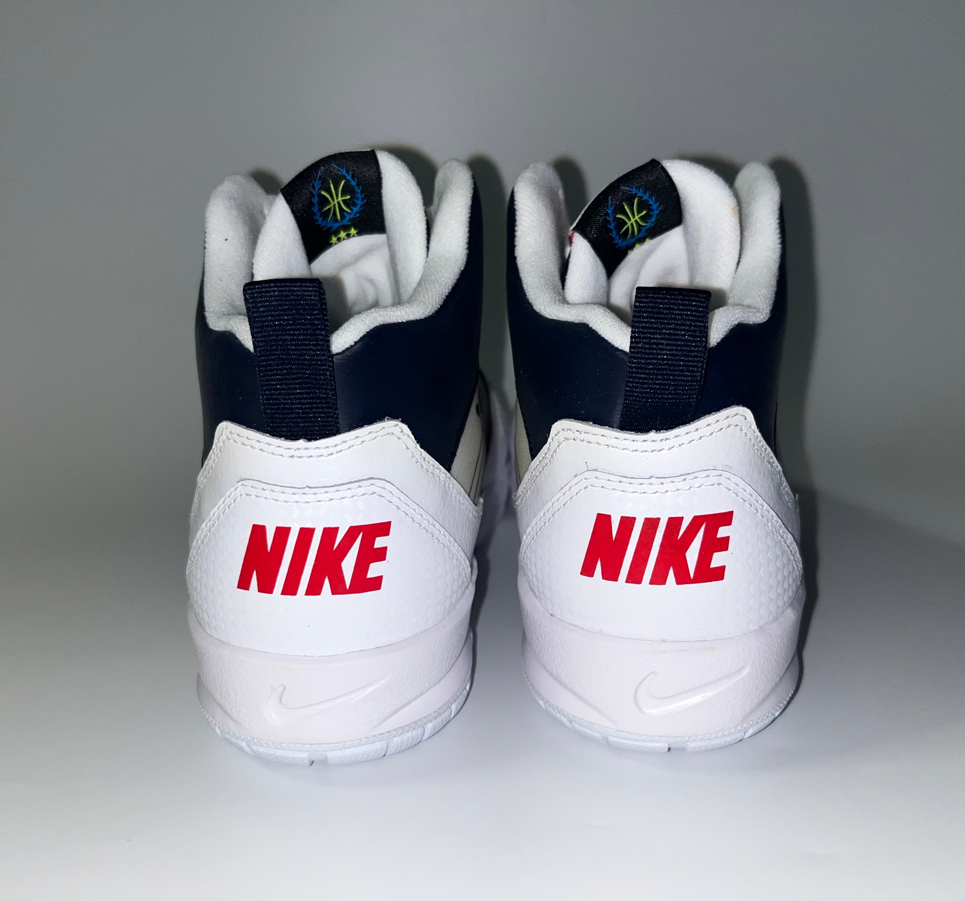 Nike Kids Flight Jab Step (GS) - White/University Red/Navy