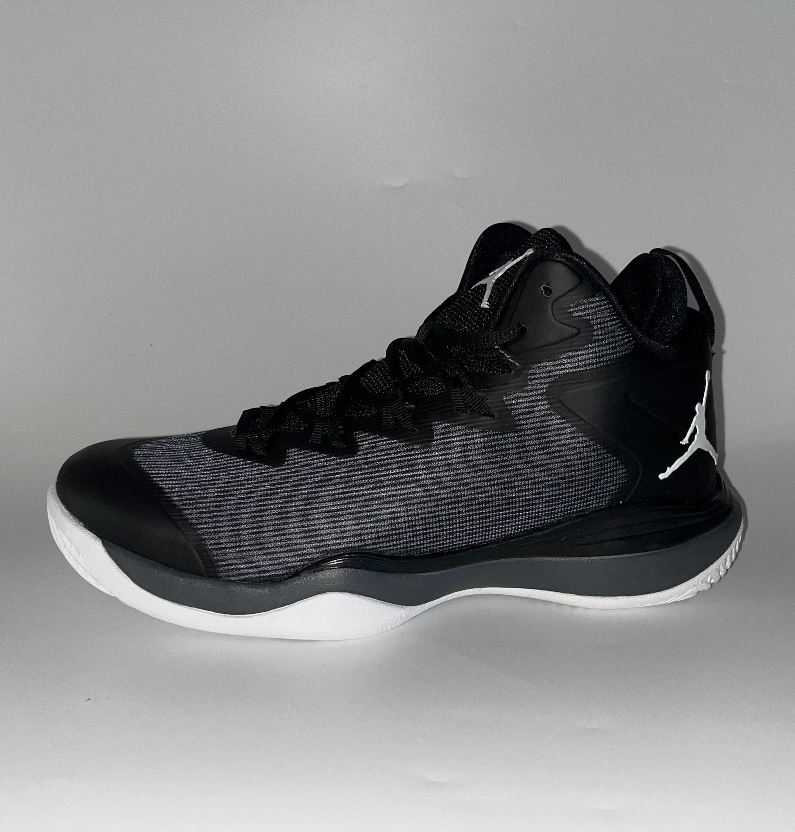 Nike Kids Jordan Super.fly 3 Basketball Boot - Black/White-Dark Grey