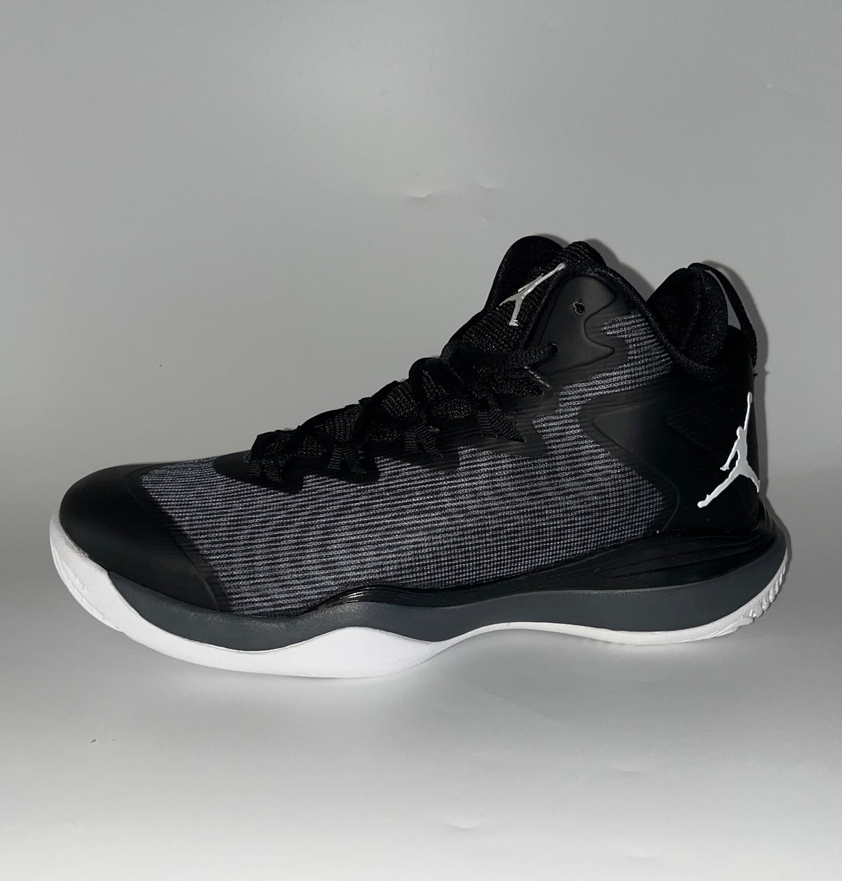 Nike Kids Jordan Super.fly 3 Basketball Boot - Black/White-Dark Grey