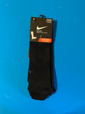 Nike Anti Blister Support Knee-High Running Socks (1 Pair) - Black/Grey