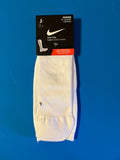 Nike Anti Blister Support Knee-High Running Socks (1 Pair) - White/Grey