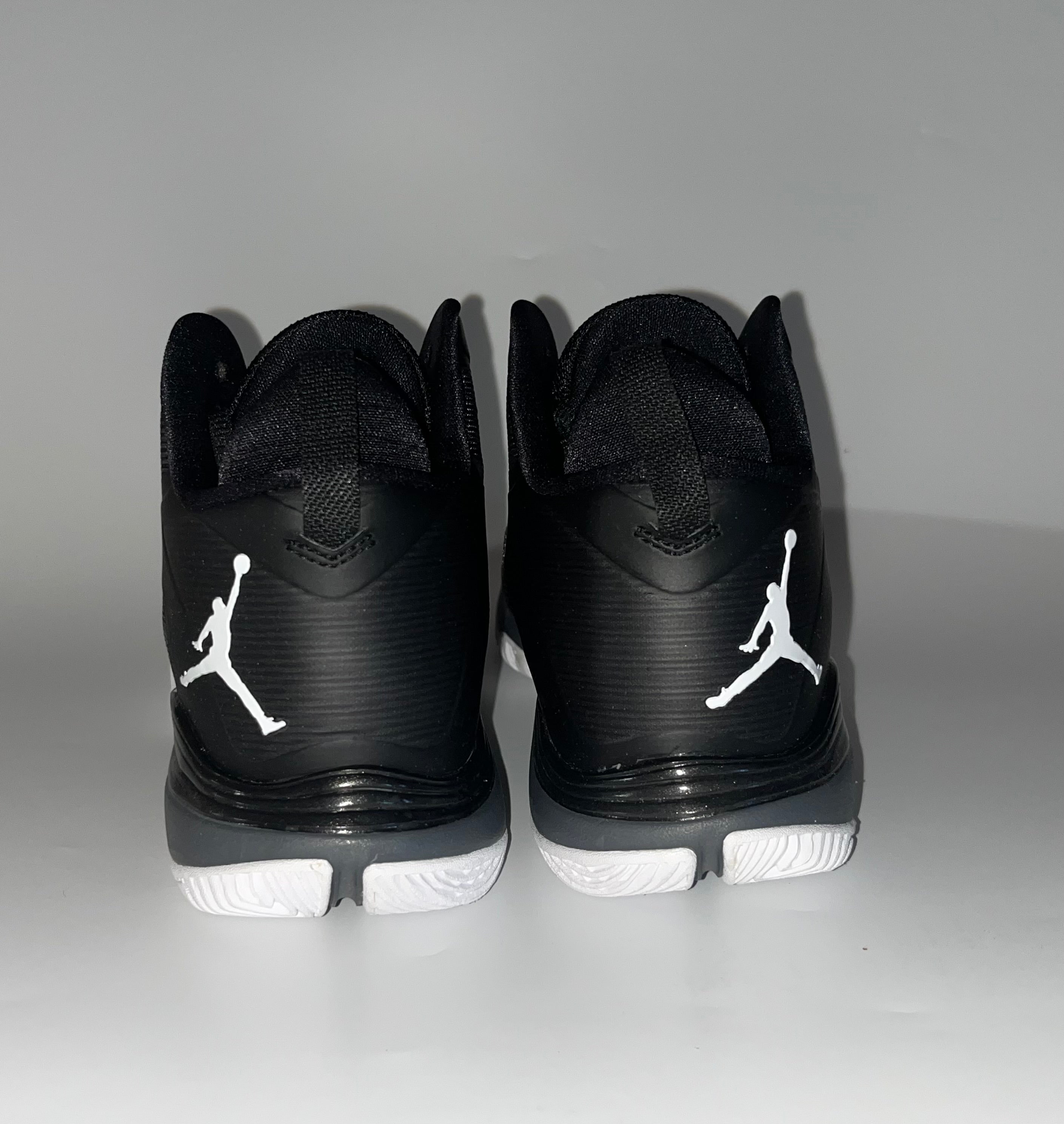 Nike Kids Jordan Super.fly 3 Basketball Boot - Black/White-Dark Grey