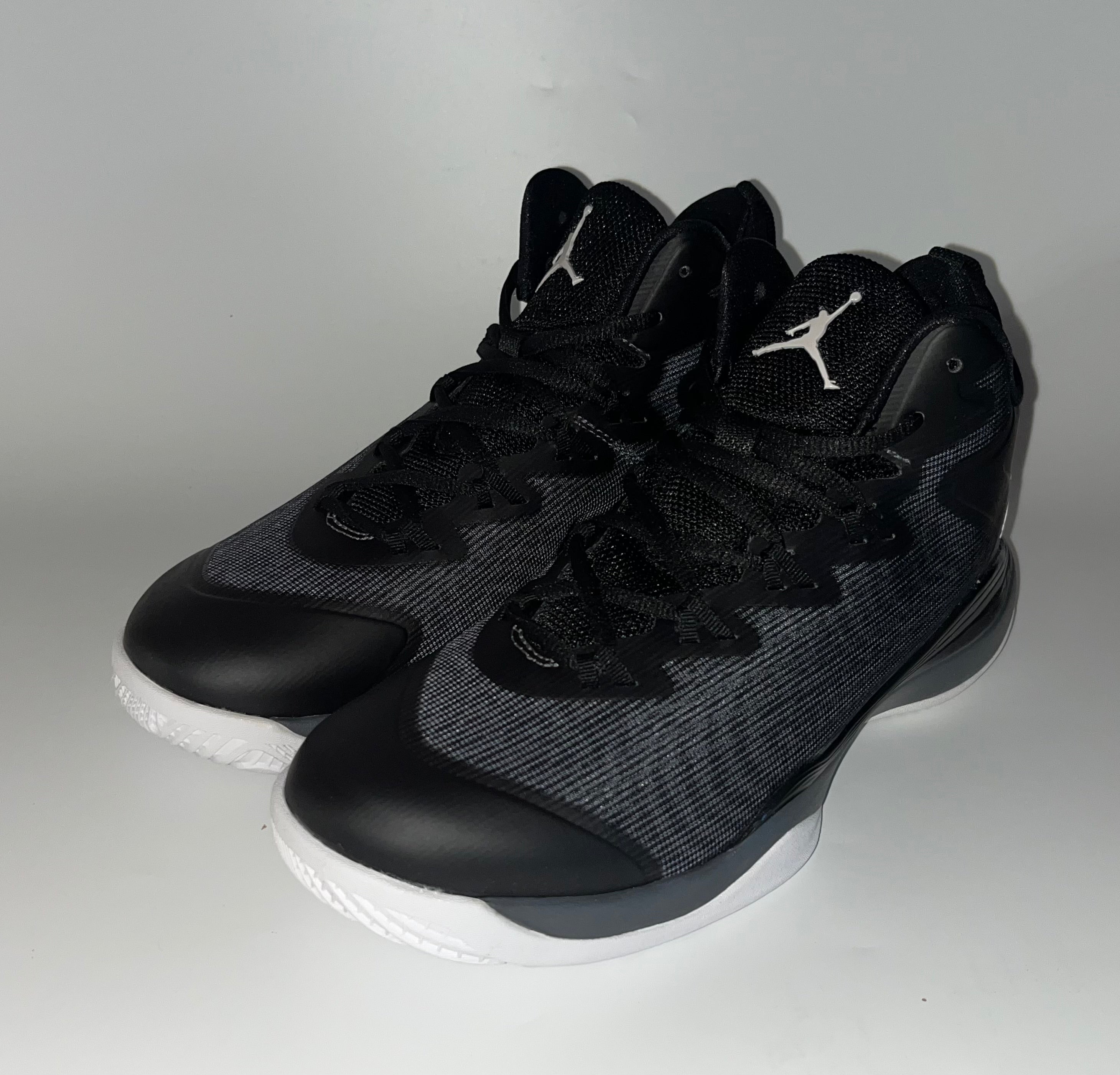 Nike Kids Jordan Super.fly 3 Basketball Boot - Black/White-Dark Grey