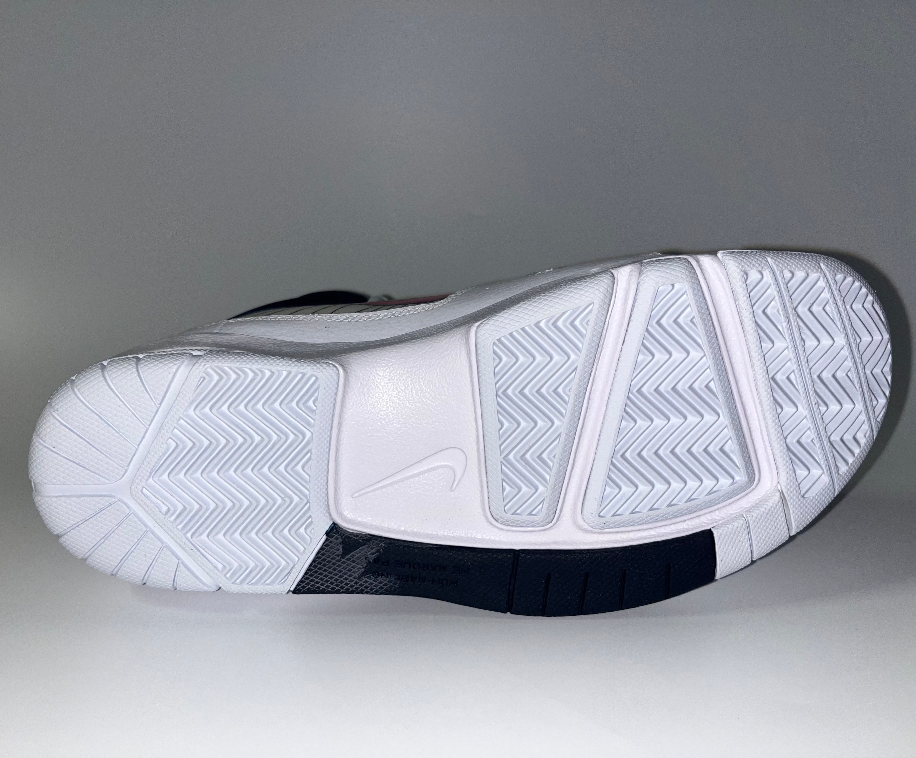 Nike Kids Flight Jab Step (GS) - White/University Red/Navy