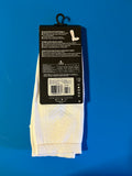 Nike Anti Blister Support Knee-High Running Socks (1 Pair) - White/Grey