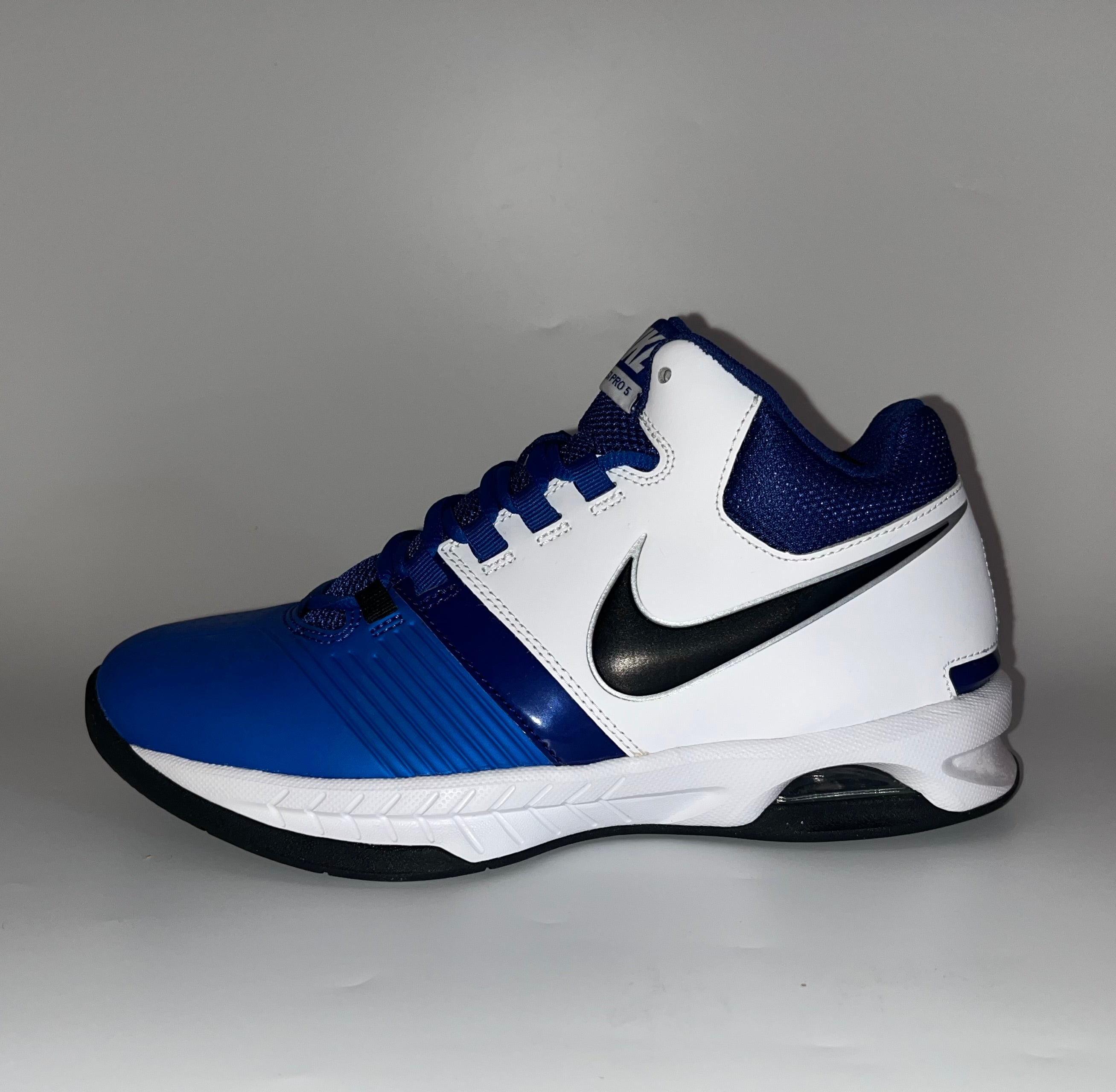 Nike Basketball Air Visi Pro V - Game Royal/Black/White/Deep Royal Blue