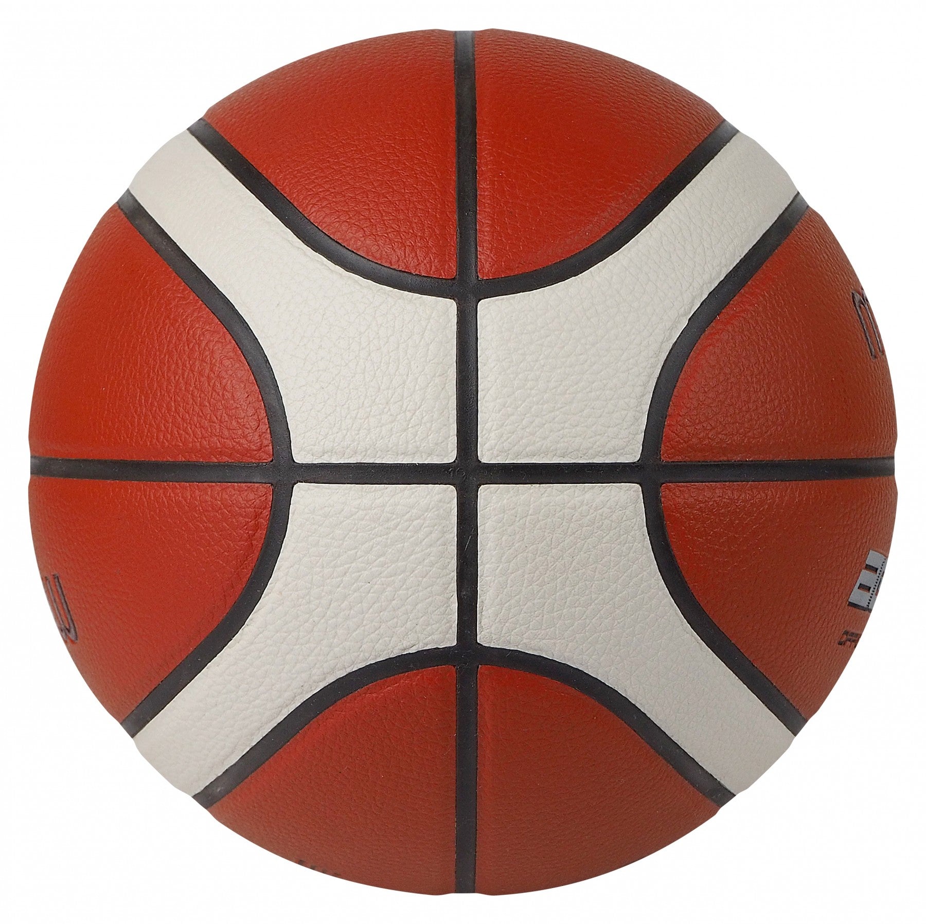 Molten 12 Panel Synthetic Leather Basketball Indoor/Outdoor - Tan/Cream