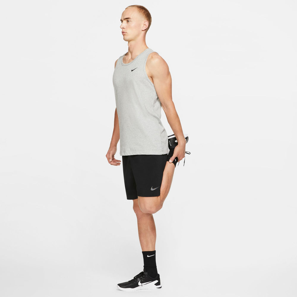 Nike Training Dri-fit Tank - Dark Grey Heather/Black NK-AR6069-063