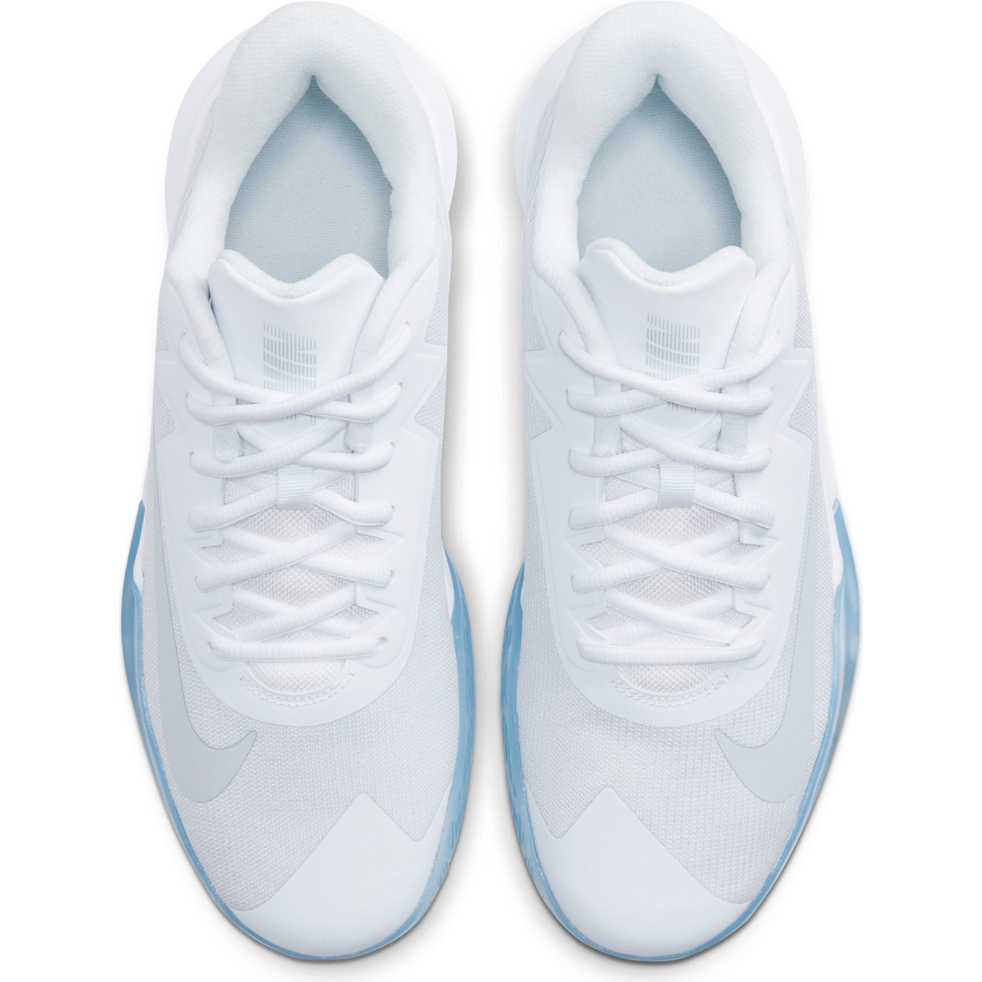 Nike Basketball Precision 4 Shoe - White/Pure Platinum/Clear NK-CK1069-100