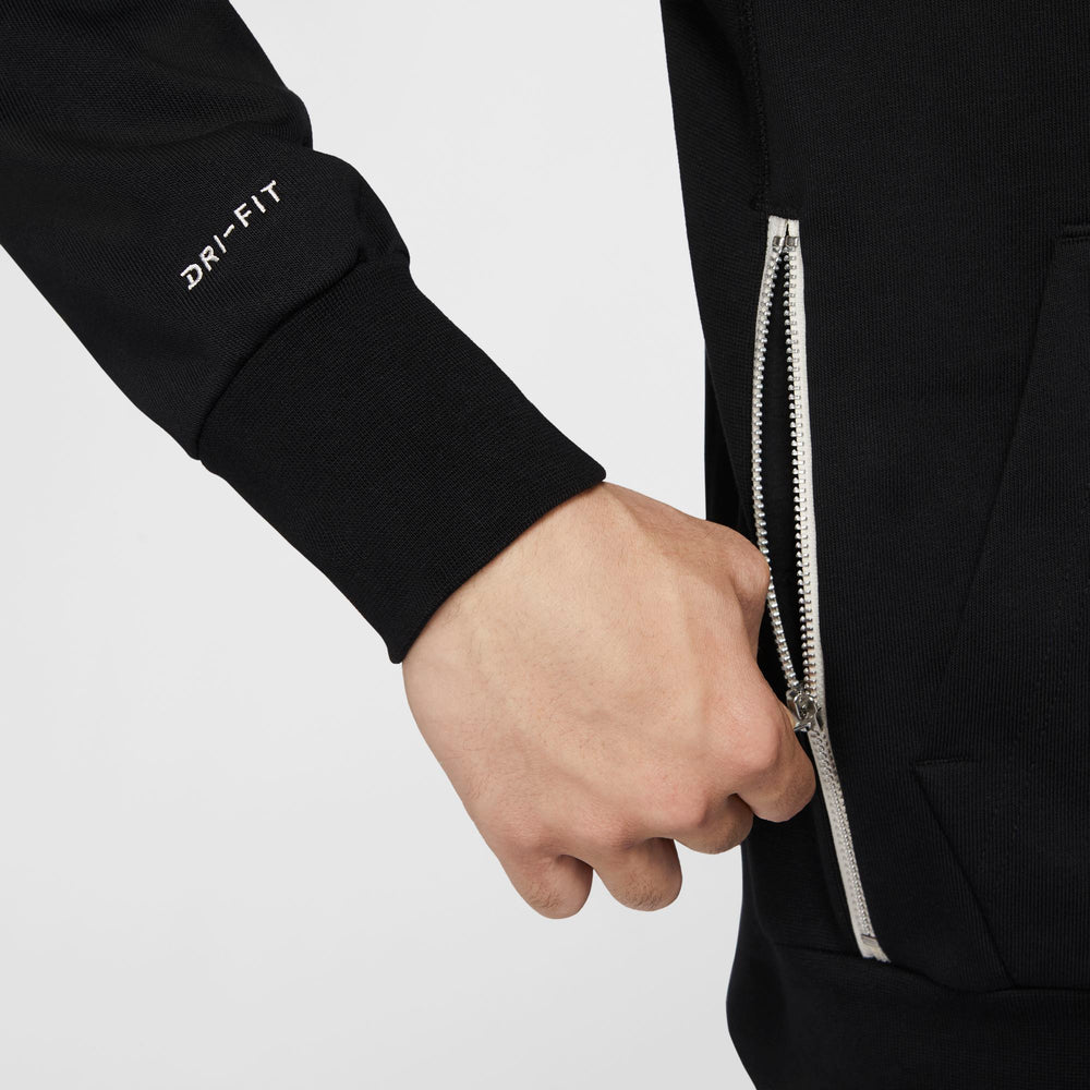 Nike Basketball Dri-fit Standard Issue Full-Zip Hoody - Black/Pale Ivory NK-CK6362-010