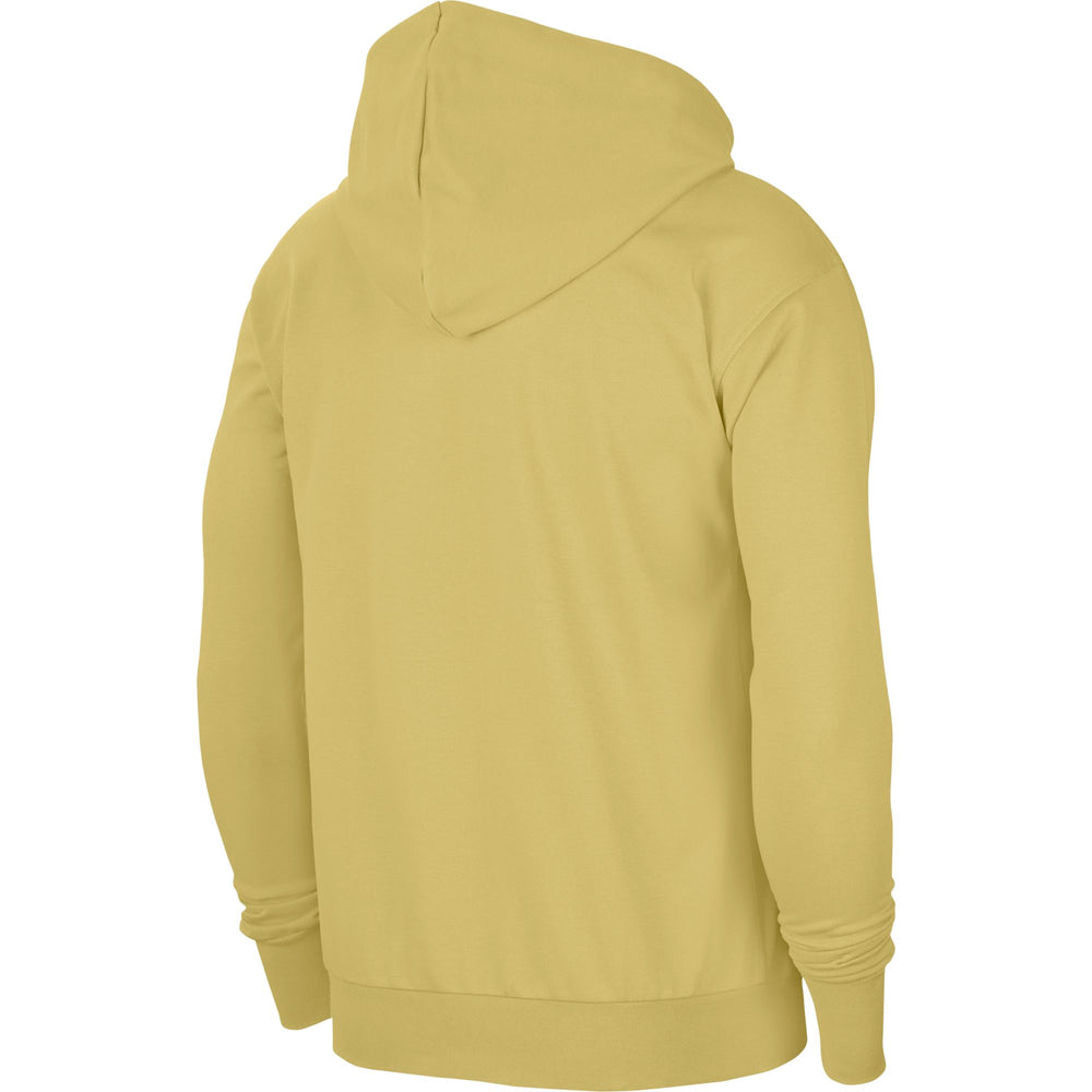 Nike Basketball Dri-fit Standard Issue Full-Zip Hoody - Saturn Gold/Pale Ivory NK-CK6362-700