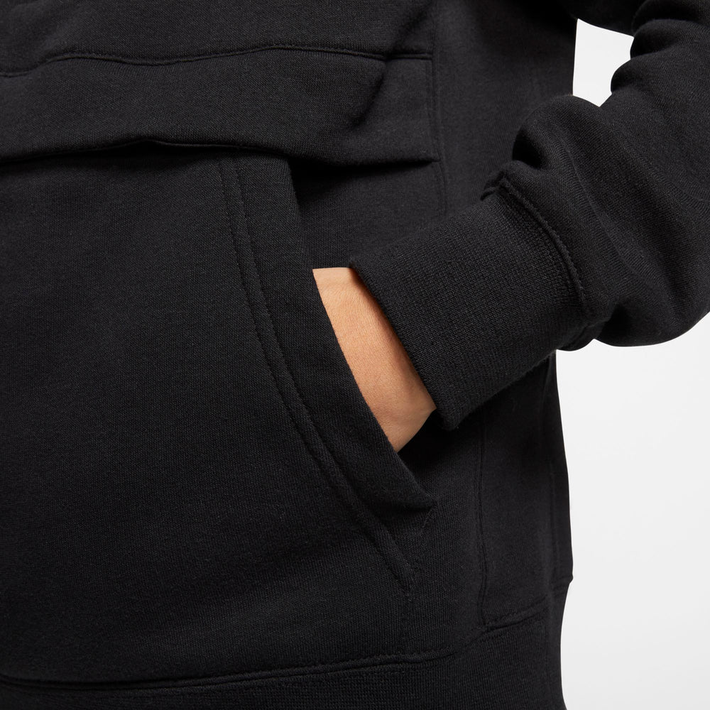 Nike Kids Sportswear Club 1/2 Zip Hoodie - Black/White NK-CQ4297-010