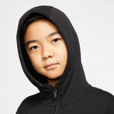 Nike Kids Sportswear Club 1/2 Zip Hoodie - Black/White NK-CQ4297-010