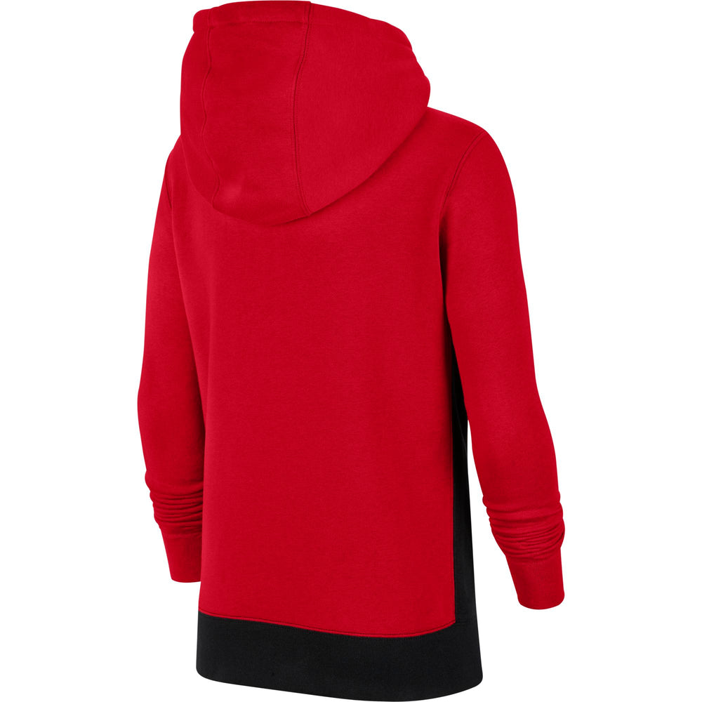 Nike Kids Sportswear Club 1/2 Zip Hoodie - University Red/Black/White NK-CQ4297-657