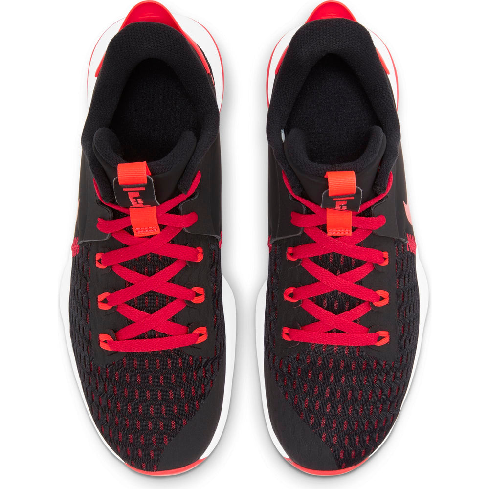 Nike Lebron Witness 5 Basketball Boot/Shoe - Black/Bright Crimson/University Red NK-CQ9380-005